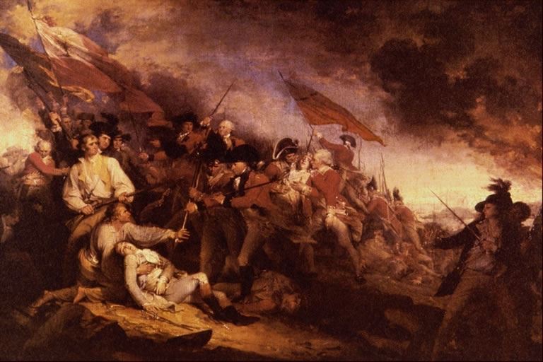 The Battle of Bunker Hill took place in Charlestown in 1775.